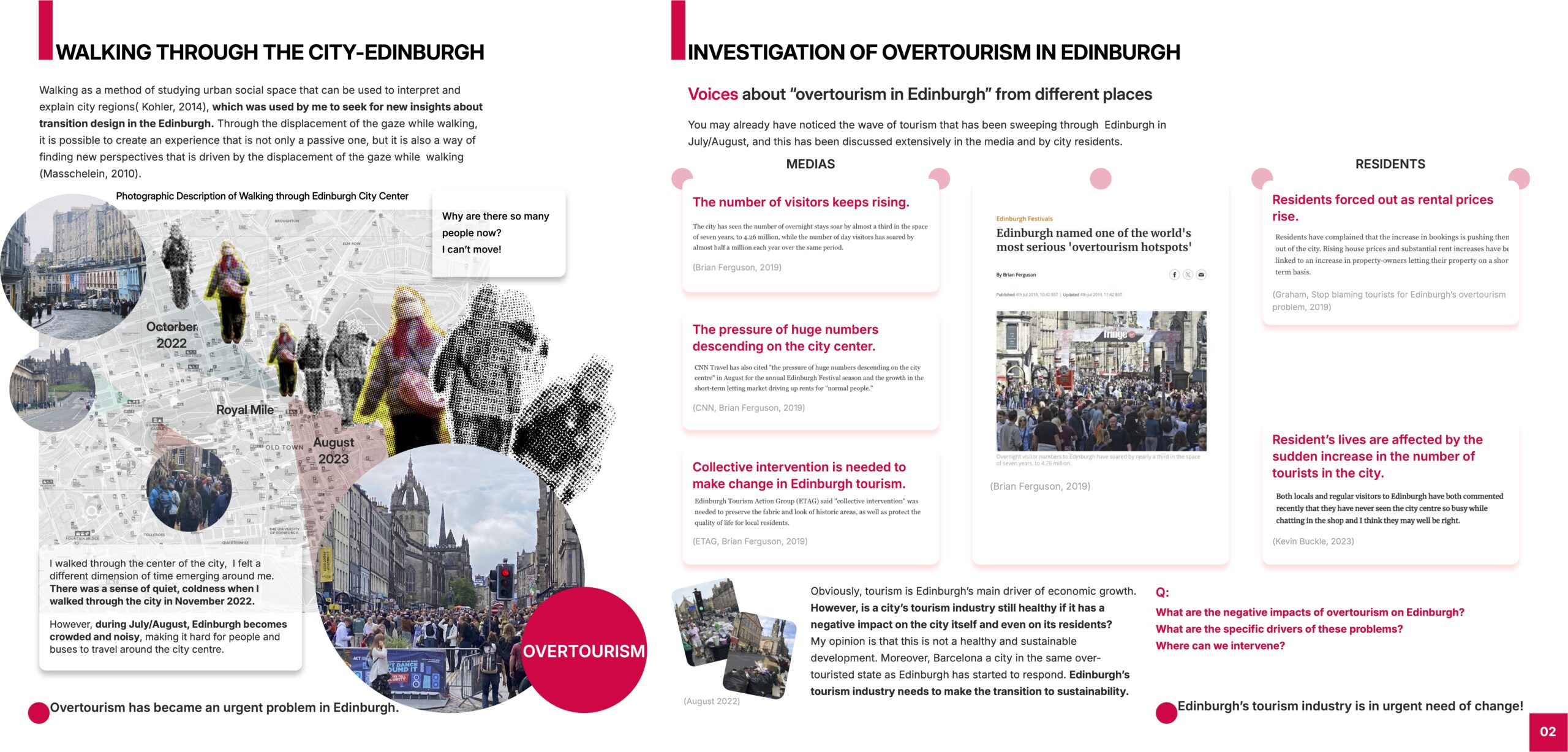 TOURISM TRANSITION DESIGN - DESIGN FOR CHANGE - PORTFOLIO